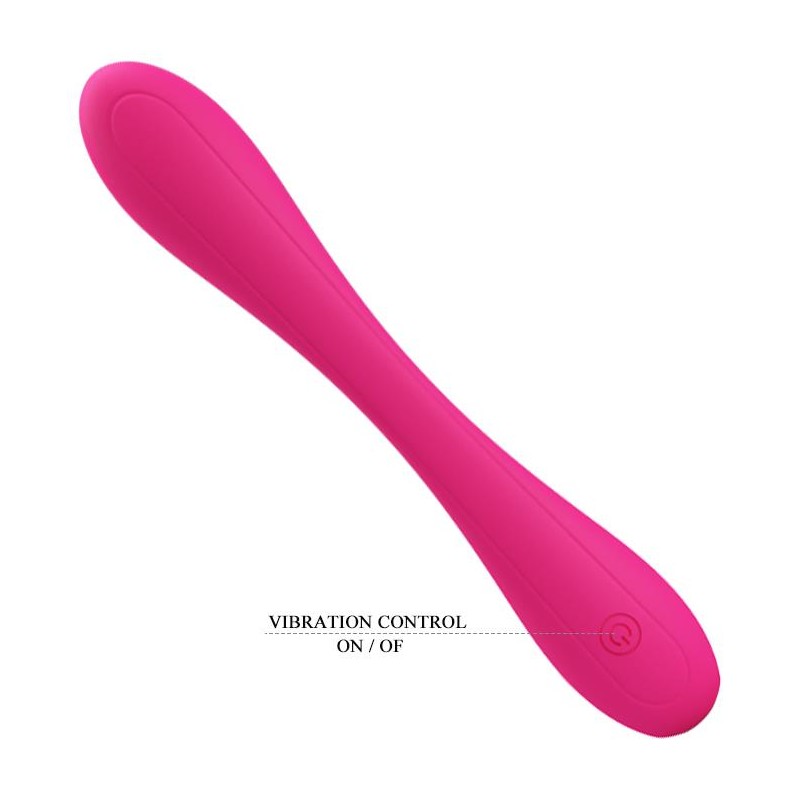Zginany wibrator podwójny punkt g łechtaczka 17cm Zginany wibrator podwójny punkt g łechtaczka 17cm