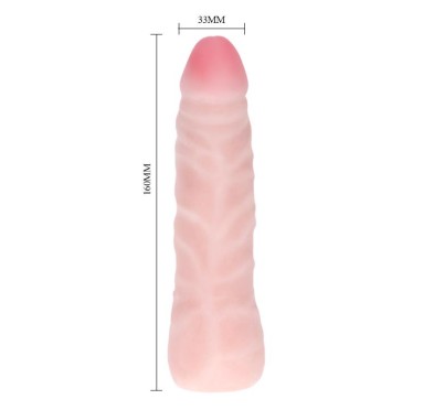 Wyginane dildo realistyczne jak penis członek 16cm