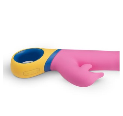 Wielofunkcyjny wibrator z masażerem 23cm 13trybów Wielofunkcyjny wibrator z masażerem 23cm 13trybów