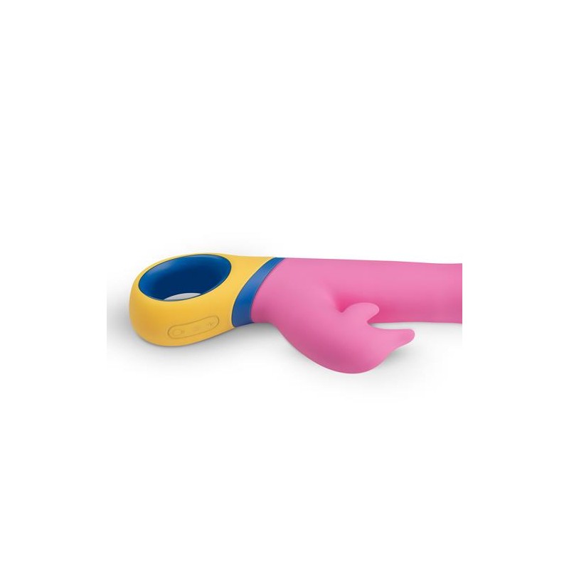 Wielofunkcyjny wibrator z masażerem 23cm 13trybów Wielofunkcyjny wibrator z masażerem 23cm 13trybów
