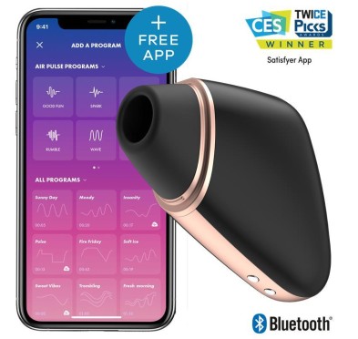 Masażer powietrzny satisfyer love triangle apka