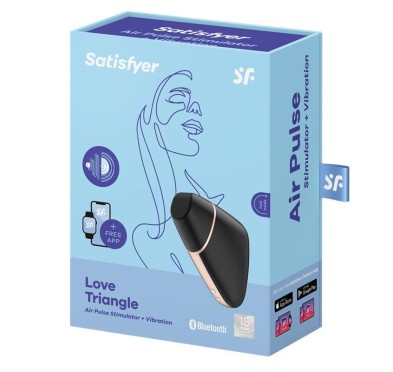 Masażer powietrzny satisfyer love triangle apka