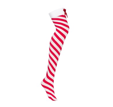 Bielizna-Kissmas pończochy czerwone L/XL