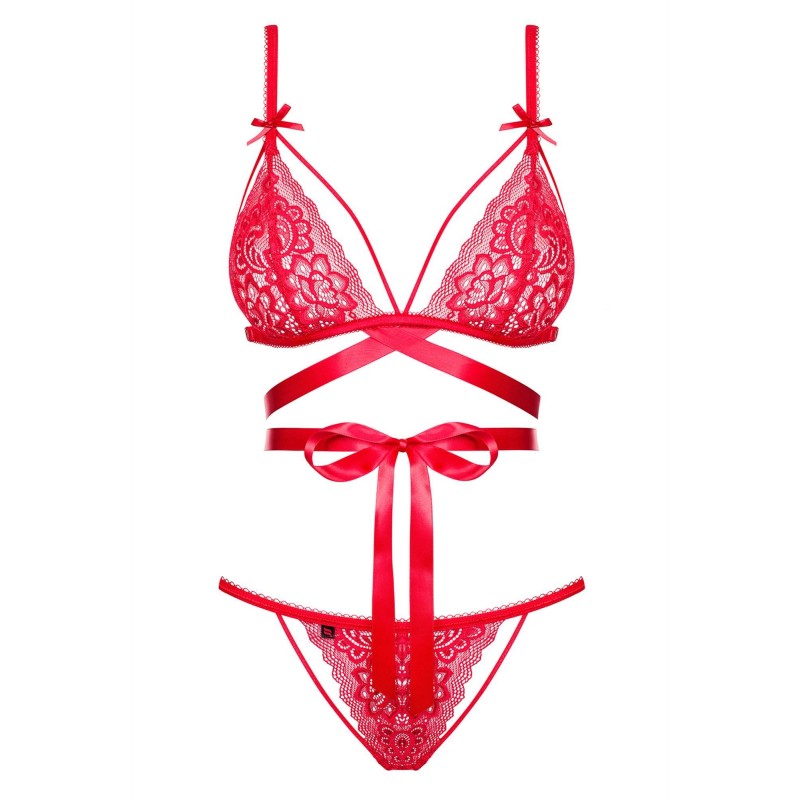 Komplet biustonosz figi sex obsessive lovlea l/xl Komplet biustonosz figi sex obsessive lovlea l/xl