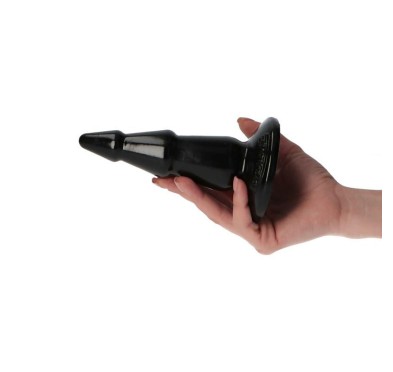 Zatyczka analna korek plug czarny silikonowy 13 cm Zatyczka analna korek plug czarny silikonowy 13 cm