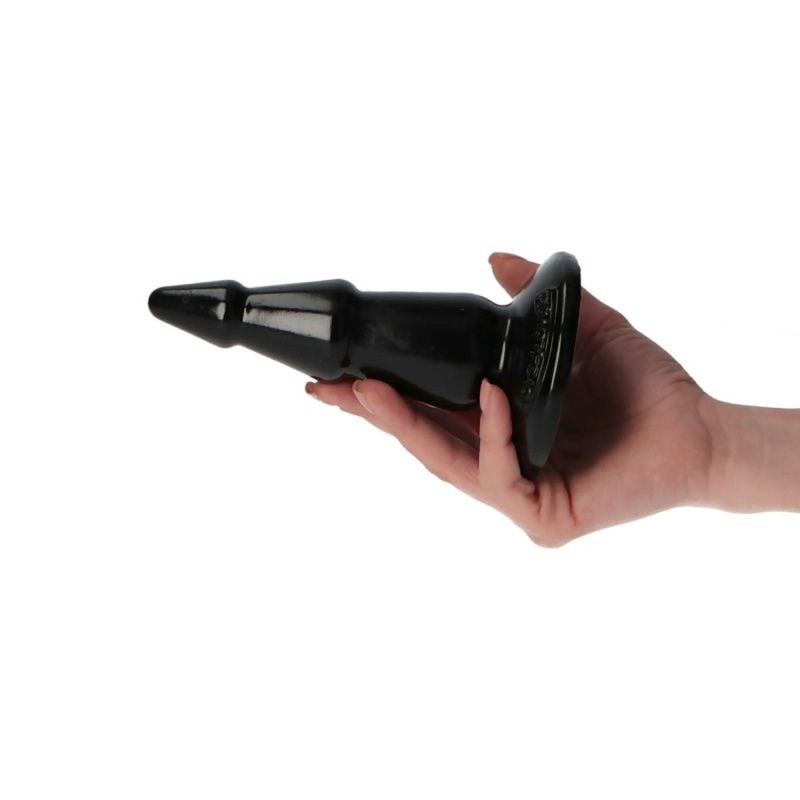 Zatyczka analna korek plug czarny silikonowy 13 cm Zatyczka analna korek plug czarny silikonowy 13 cm