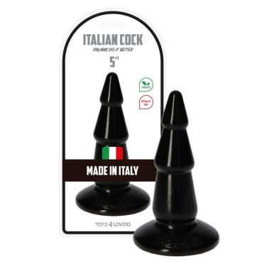 Zatyczka analna korek plug czarny silikonowy 13 cm Zatyczka analna korek plug czarny silikonowy 13 cm