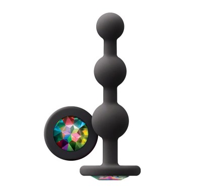 GLAMS RIPPLE RAINBOW GEM BLACK