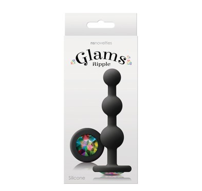 GLAMS RIPPLE RAINBOW GEM BLACK