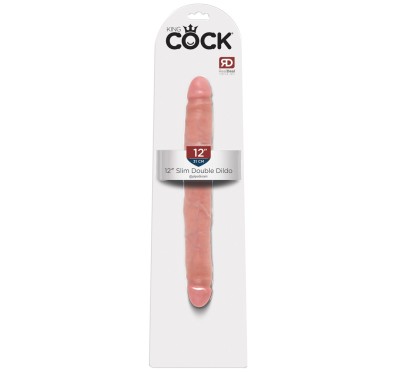 KC 12" Slim Double Dildo
