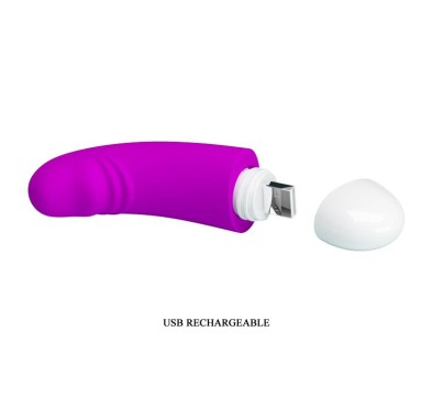 Mały wibrator mini masażer punkt g 12cm 30trybów Mały wibrator mini masażer punkt g 12cm 30trybów