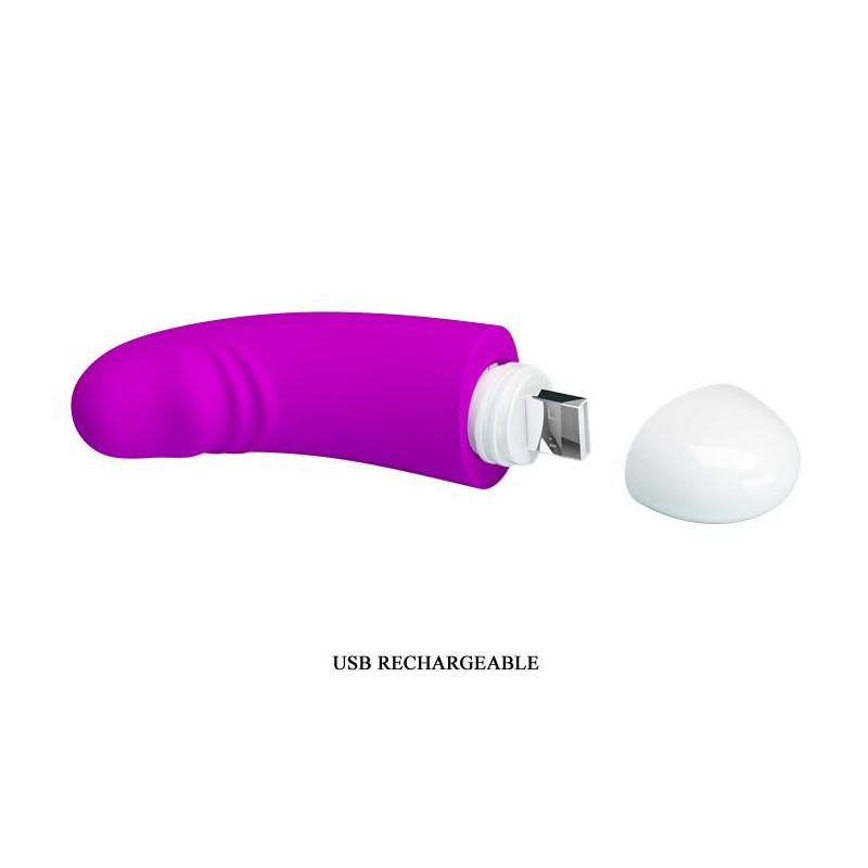 Mały wibrator mini masażer punkt g 12cm 30trybów Mały wibrator mini masażer punkt g 12cm 30trybów