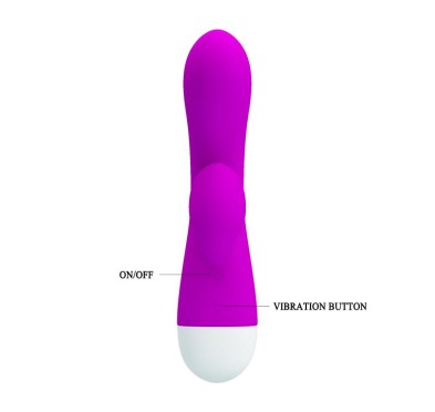 Wibrator królik punkt g masażer łechtaczki 15cm Wibrator królik punkt g masażer łechtaczki 15cm