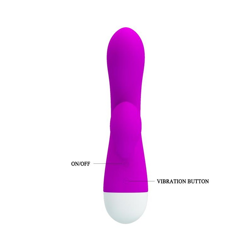 Wibrator królik punkt g masażer łechtaczki 15cm Wibrator królik punkt g masażer łechtaczki 15cm