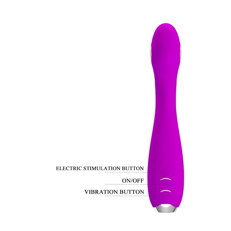 Wibrator z elektrostymulacją gspot 19cm 7trybów