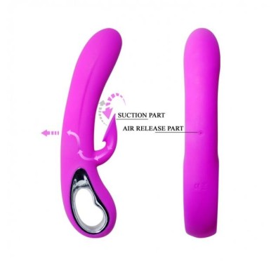 Wibrator ssący do punktu g łechtaczki 12tryb 20cm Wibrator ssący do punktu g łechtaczki 12tryb 20cm