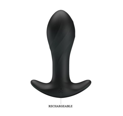 Zatyczka analna z wibracjami korek 10cm 12trybów Zatyczka analna z wibracjami korek 10cm 12trybów