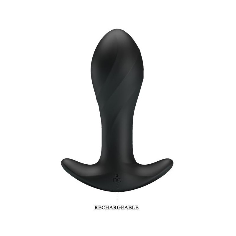 Zatyczka analna z wibracjami korek 10cm 12trybów Zatyczka analna z wibracjami korek 10cm 12trybów