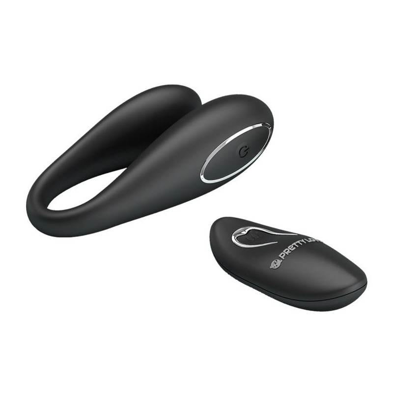 Wibrator z masażerem łechtaczki dla par z pilotem Wibrator z masażerem łechtaczki dla par z pilotem