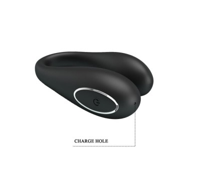 Wibrator z masażerem łechtaczki dla par z pilotem Wibrator z masażerem łechtaczki dla par z pilotem