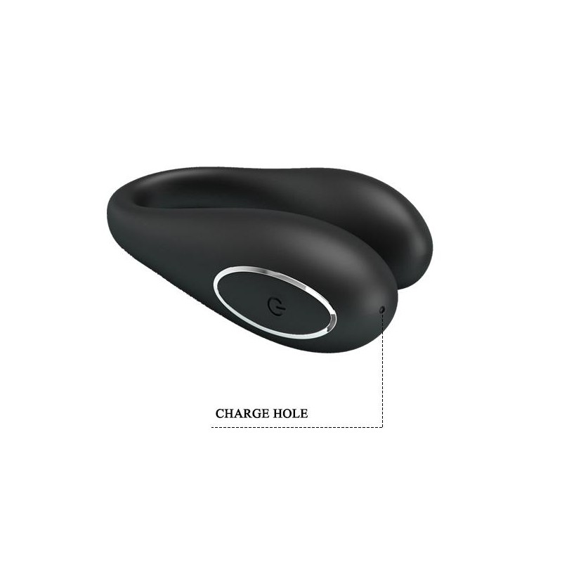 Wibrator z masażerem łechtaczki dla par z pilotem Wibrator z masażerem łechtaczki dla par z pilotem