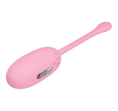 Wibrujące jajko z elektrostymulacją na aplikację