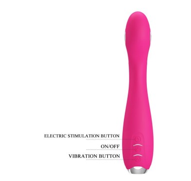 Wibrator do punktu g elektrostymulacja 19cm 7 tryb Wibrator do punktu g elektrostymulacja 19cm 7 tryb