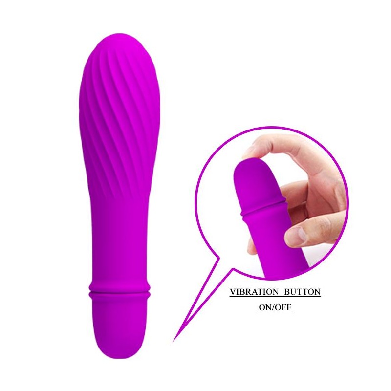 Mini silikonowy wibrator różne kolory 10 funkcji Mini silikonowy wibrator różne kolory 10 funkcji