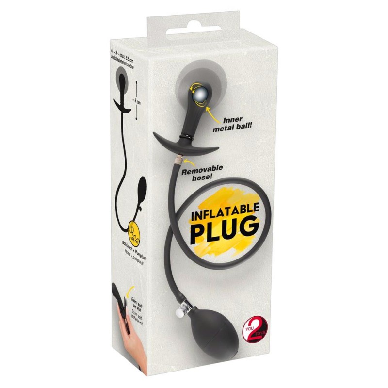 Nadmuchiwany gumowy korek analny zatyczka plug Nadmuchiwany gumowy korek analny zatyczka plug
