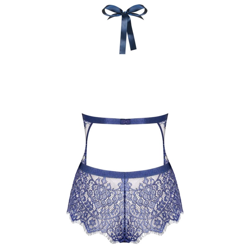 Komplet sex top stringi obsessive flowlace l/xl Komplet sex top stringi obsessive flowlace l/xl