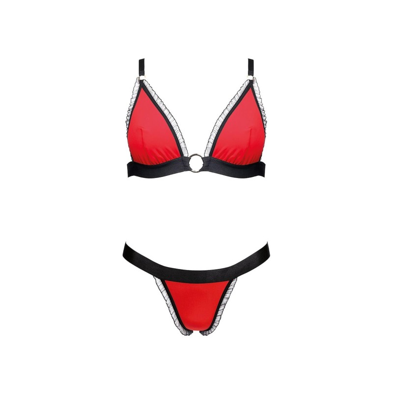 Bielizna - Christine S/M (komplet biustonosz + stringi/set bra + thongs)