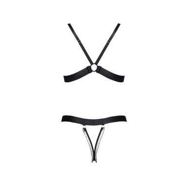 Bielizna - Christine S/M (komplet biustonosz + stringi/set bra + thongs)