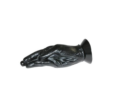 All Black Fisting Hand 18 cm