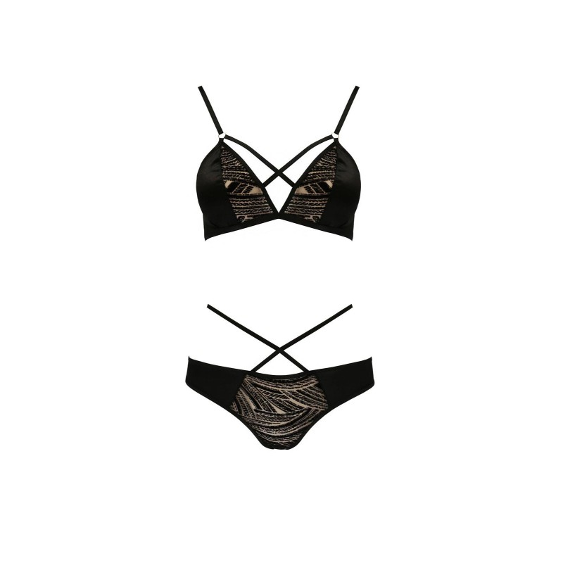 Bielizna-LARA BIKINI black L/XL - Casmir