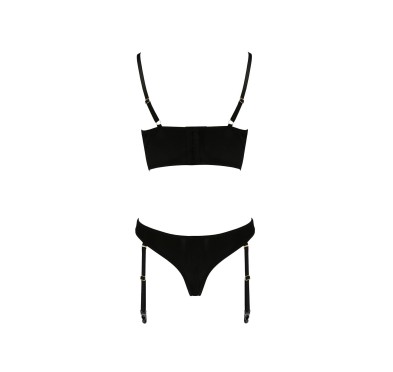 Bielizna-LARA SET black S/M - Casmir