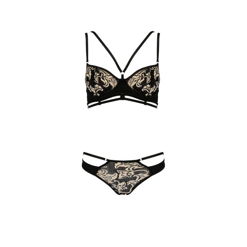 Bielizna-VICTORIA BIKINI black L/XL - Casmir