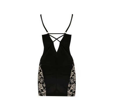Bielizna-VICTORIA CHEMISE black XXL/XXXL - Casmir Bielizna-VICTORIA CHEMISE black XXL/XXXL - Casmir