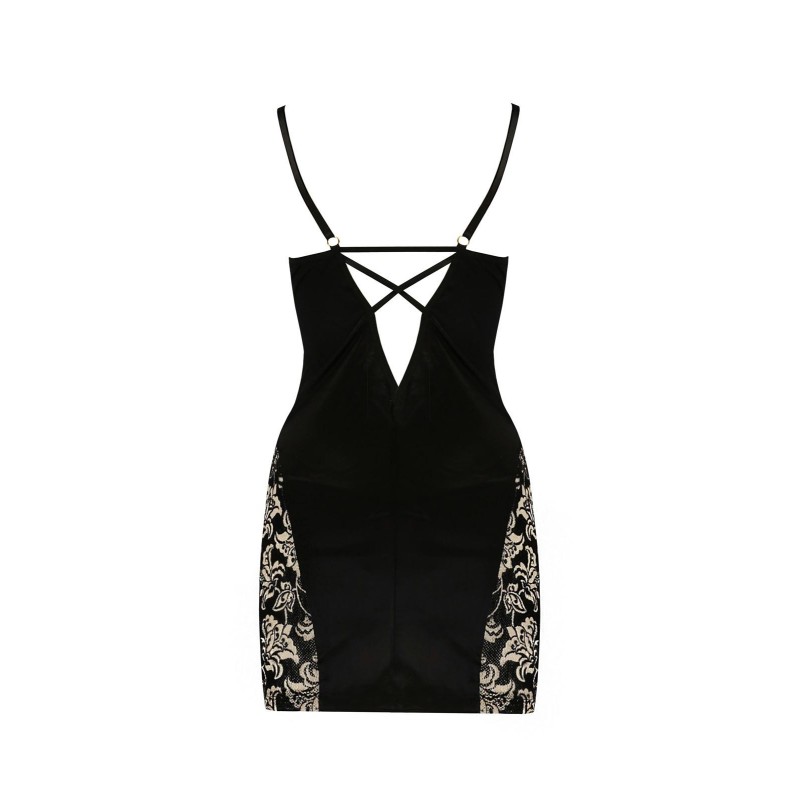 Bielizna-VICTORIA CHEMISE black XXL/XXXL - Casmir Bielizna-VICTORIA CHEMISE black XXL/XXXL - Casmir
