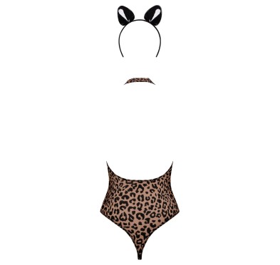 Erotyczne body cętki panterka opaska leocatia s/m Erotyczne body cętki panterka opaska leocatia s/m