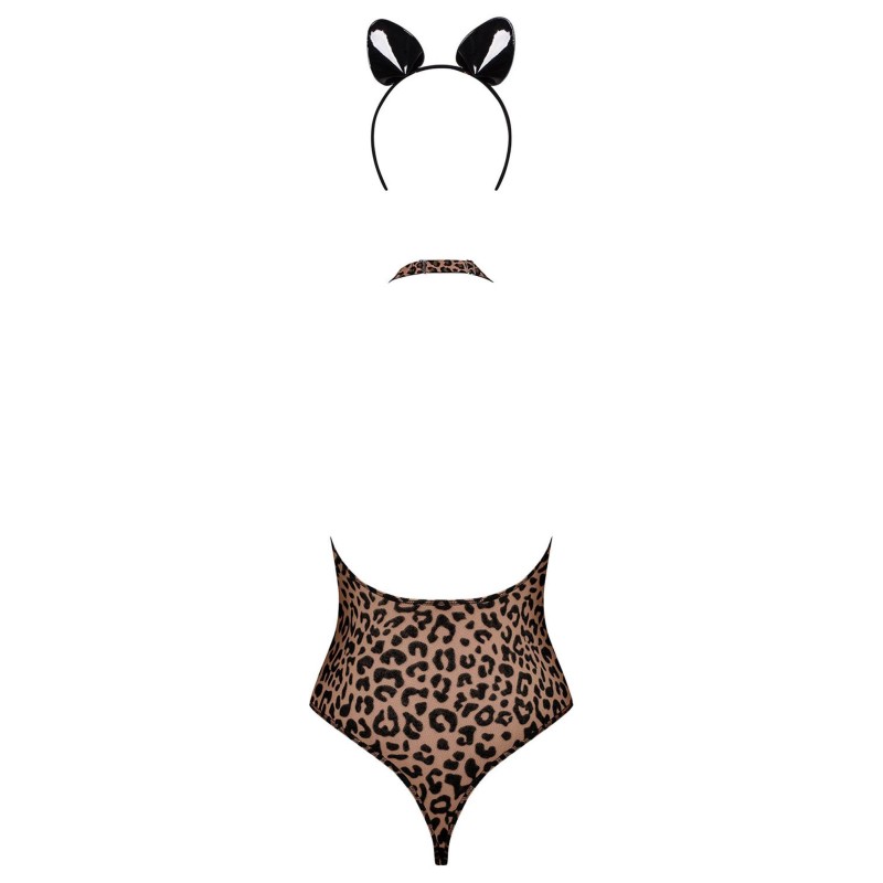 Erotyczne body cętki panterka opaska leocatia s/m Erotyczne body cętki panterka opaska leocatia s/m