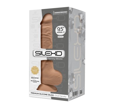 Realistyczne żylaste dildo z podwójna skórą