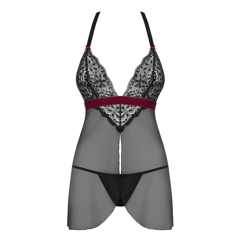 Koronkowa koszulka stringi sex komplet rossita s/m Koronkowa koszulka stringi sex komplet rossita s/m