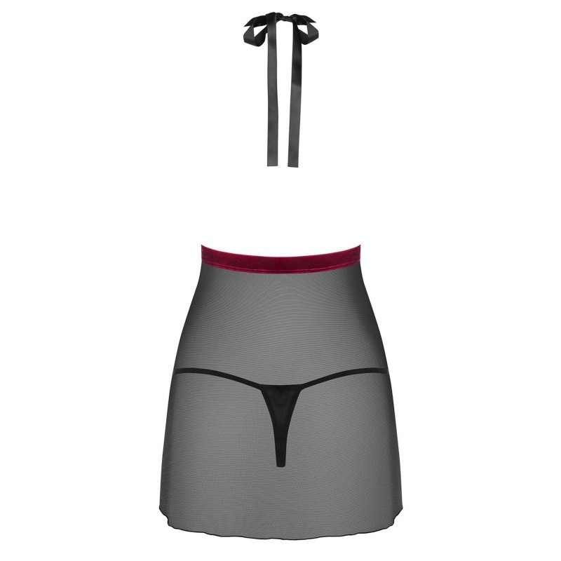Koronkowa koszulka stringi sex komplet rossita s/m Koronkowa koszulka stringi sex komplet rossita s/m