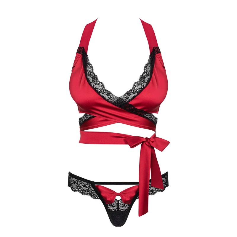Komplet erotyczny biustonosz stringi sensuelia xxl Komplet erotyczny biustonosz stringi sensuelia xxl