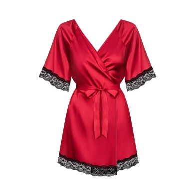 Szlafrok koronka bielizna erotyczna sensuelia l/xl Szlafrok koronka bielizna erotyczna sensuelia l/xl