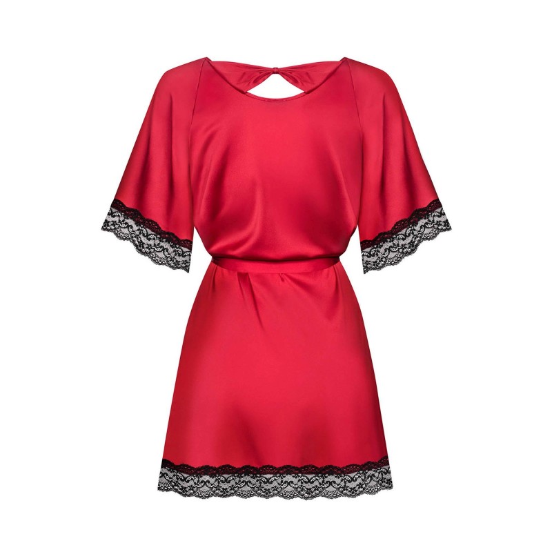 Szlafrok koronka bielizna erotyczna sensuelia l/xl Szlafrok koronka bielizna erotyczna sensuelia l/xl