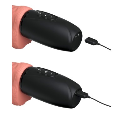 Wibrator Grzejący KCP 6.5 Thrusting Cock with Ba Wibrator Grzejący KCP 6.5 Thrusting Cock with Ba