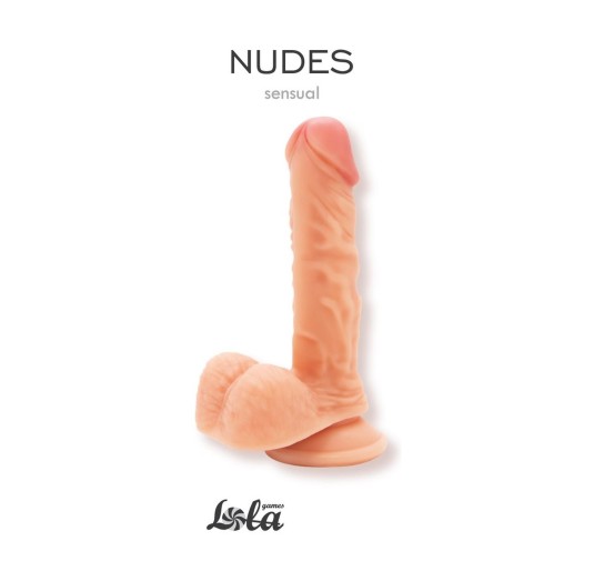 Żylasty realistyczny penis z wielkimi jajami 12,5