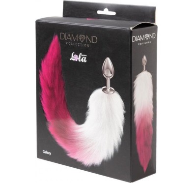 Anal Plug Diamond Galaxy Pink