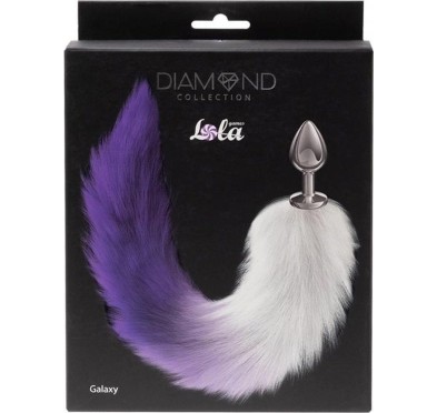 Anal Plug Diamond Galaxy Purple